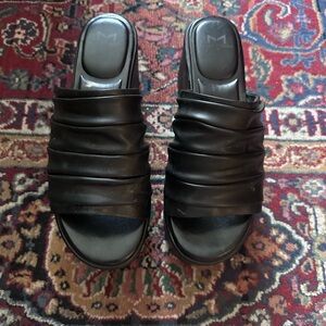 Marc Fisher Black Platform Shoes